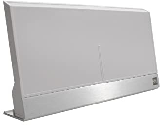 One For All – 3G/4G/5G-blockfilter - DVB-T2 Zimmerantenne – Digital-TV in Full HD – Signal Clear-Technologie– 0 bis 25 km Reichweite – Weiß – SV9386-5G