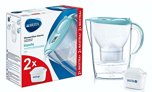 Brita 1040837 flaska och filterkaraff, vit Marella filterkaraff 2 månader Maxtra, chockpris