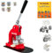 VEVOR Button Maker Maschine, 25 mm (1 Zoll) Badge Punch Press Kit, Kinder DIY Geschenke Pin Maker, Button Herstellung Zubehör mit 500 STK. Button Teile & Kreisschneider & Zauberbuch
