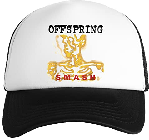 The Offspring Smash Album Gorra De Béisbol Blanca para Niños Snapback Unisex