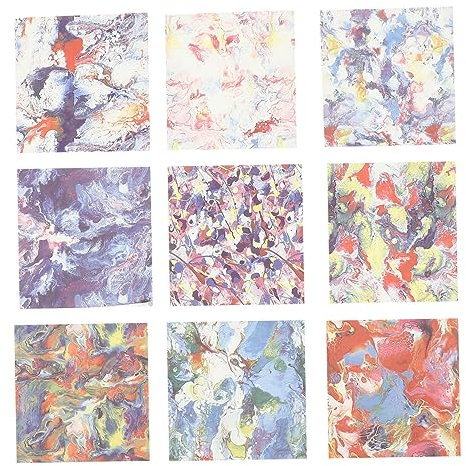 EXCEART 9pcs Thermal Transfer Film DIY Heat Press Machine Clothing Film for Home Crafts