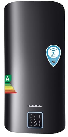 50 litros Rendimiento Qh Wifi Doble Electric Calentador de agua con control digital