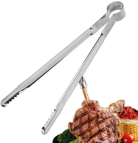 Pinzas de barbacoa - Pinzas para , pinzas de cocina Good Grips | Pinzas de parrilla de montaña de acero inoxidable para cocinar barbacoa, pinzas de cocción antioxidantes, volteadores de barbacoa