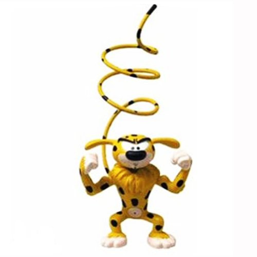 Plastoy SAS PLA65030 – samlarfigurer, figur visar marsupilami muskler, Flerfärgad