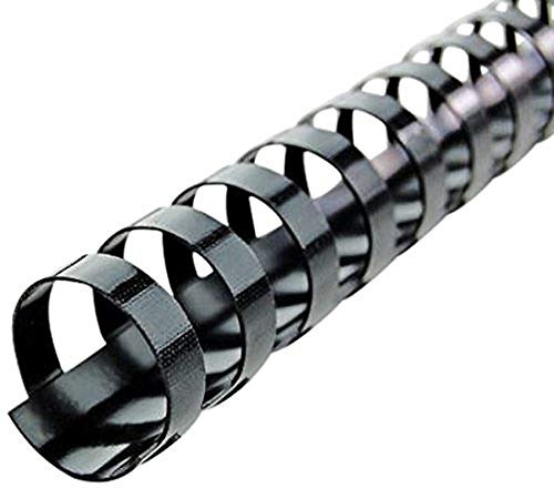 GBC CombBind Binding Combs 12mm A5 Black (45 Sheets Capacity, Pack of 100)