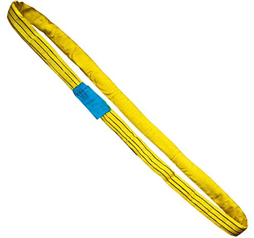 PONSA. 3t-3 m. Eslinga Tubular/Redonda de Poliéster 3000 Kilos de Resistencia y 3 Metros Lineales (6 Metros de Circunferencia), con Tratamiento PONSAGARD -anticorte Lateral y antiabrasión
