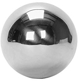 Boule en acier inoxydable poli dans différentes Tailles – Boule de jardin | Boule de rose | Boule en argent