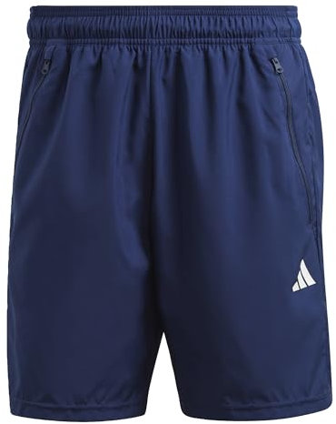 adidas Herren Train Essentials Woven Training Shorts, Dark Blue/White, XL 5 inch