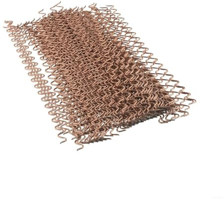 Zilimontt Kit de reparación de abolladuras de alambre de soldadura ondulada de 50 piezas para trabajo de carrocería de coche, electrodos de soldadura por puntos para extractor de abolladuras y