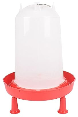 YiNLuax Kit di abbeveratoio per pollo Pollame Acqua Bevanda Soluzione Acqua Forniture per irrigazione Appeso Pollame Fontana di acqua di grande capacità Abbeveratoio per pollame