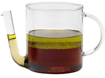 Trendglas Jena Fetttrenner / Fettabschöpfer / Fetttrennkanne, 0,8 Liter