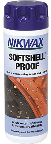 Nikwax Unisex – Erwachsene Softshell Proof Pflegeprodukt, farblos, 300ml