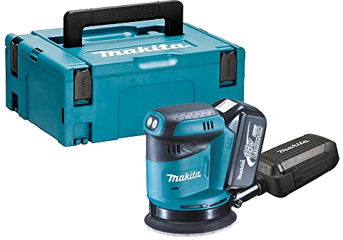 Ponceuse excentrique 125mm LXT 18V + 1x BL1850B + Makpac