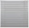 Aluminium Jalousie Alu Jalousette Klemmfix Fenster Tür Rollo ohne Bohren Lamellen Vorhang Weiß Silber Breite 40 bis 240 cm Länge 130 cm 160 cm 220 cm Metall Klemmhalter Sonnenschutz (120 x 130 cm)