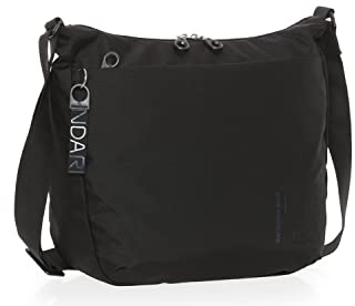 Mandarina Duck Md 20 P10qmt20, Borsa a Spalla Donna, Nero (Black), 29x33x12 (L x H x W)