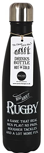 Ultimate Gift for Man 8985 Rugby Water Bottle