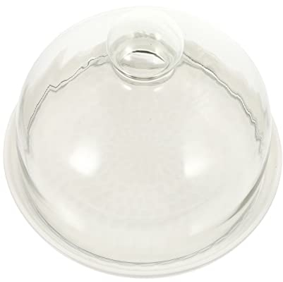 Cabilock St?nder Patisserie Mit Kuchenglocke 1 Setzen Einfache Keramikkuchenschale Dessertplatte Brotanzeige mit Deckel Kuchenplatte Mit Deckel Tortenteller Cupcake Dessert Dessertteller