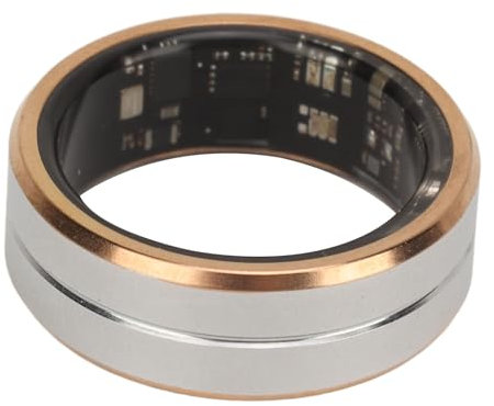 Tbest Anillo Inteligente con Aplicación, Smart Ring Fitness Tracker Cerámica Acero Inoxidable Monitoreo del Sueo Control de Cámara IP68 Anillo de Salud Inteligente a Prueba de Agua (9)