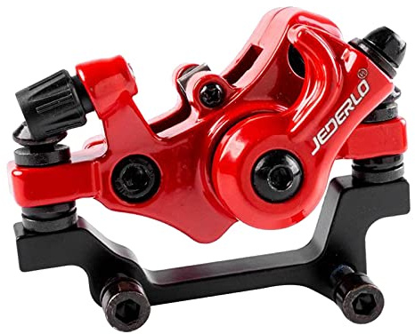 Qianly Solide Bike Disc Bremssattel R160/F180 Rotor Disc Bremssättel, Rot R160/F180