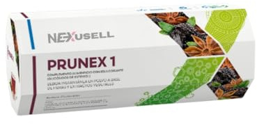 Prunex 1 Tea – Té Detox en Polvo para Limpieza y Desintoxicación del Colon | Tránsito Intestinal Saludable | 1 Caja con 7 Sobres | Bebida Instantánea Natural