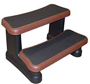 Whirlpool escalier avec deux niveaux marron