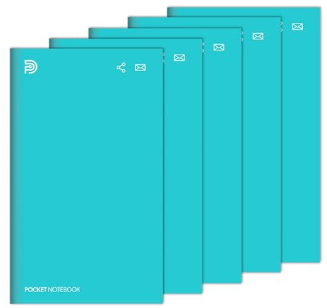 NEOLAB 5x Pocket Notebook Gitterlinien