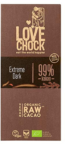 Lovechock Tafel Extreme Dark 99 % Kakao, 70g