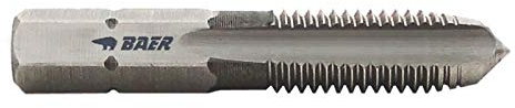 BAER HSSG Bit-Gewindebohrer M 4 x 0,7 - Gewindeschneider metrisch - Gewinde schneiden Akkuschrauber