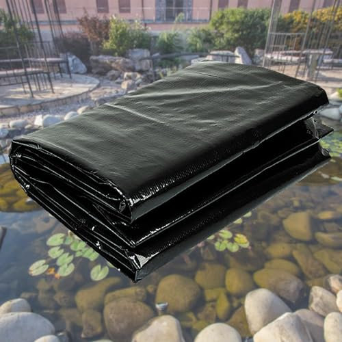 20X20FT Reinforced PE Pond Liner for Fish, Duck Outdoor Ponds(0.82oz/sq ft)