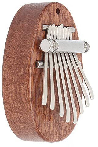 Mini-Daumenklavier, Niedliches Tragbares Finger-Kalimba mit 8 Tasten für Kinder, Freunde Im Urlaub