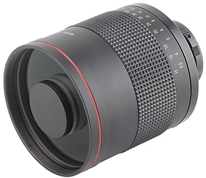 900 Mm F8.0 Telephoto Mirror Lins för SLR-kamera AI Mount Er Prime Lens med Mirro Idealisk för Distansfotografering