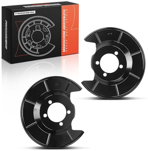 Frankberg 2x Placa de anclaje del disco de freno Trasero izquierdo derecho Compatible con A.u.r.i.s E15 C.o.r.o.l.l.a Berlina E14 E15 Replace# 4788202031,4788202051