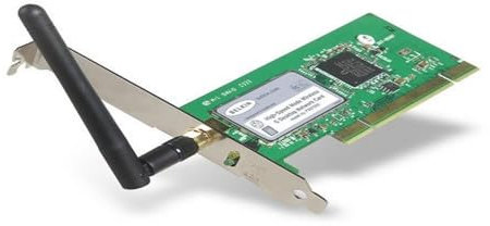 Belkin High-Speed Mode Wireless G Desktop Network Card WLAN 125 Mbit/s Internal – Network Accessory (Internal, Wireless, PCI, WLAN, 125 Mbit/s, Green)
