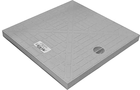 Jardibric – Tapa de recogedor de agua de lluvia en polipropileno reforzado – Dimensiones: 30 x 30 cm – COR30