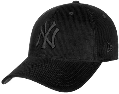 New Era Cord 39THIRTY New York Yankees Cap 60364204, Mens Cap with a Visor, Black, M/L EU