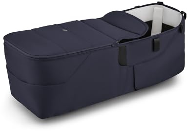 Bugaboo Donkey 6 Gemellare Set di Tessuti per Navicella, Convertibile | Converte il Passeggino Donkey 6 Fratellare per Neonati e Bambini in Gemellare, Modello Affiancato, Deep Indigo
