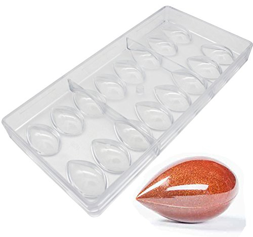 Lotus-Schokoladenform, Olivenform, Polycarbonat, 3D-Süßigkeitenform