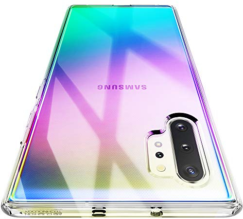 Spigen Liquid Crystal Case Compatible with Note 10 Plus - Crystal Clear