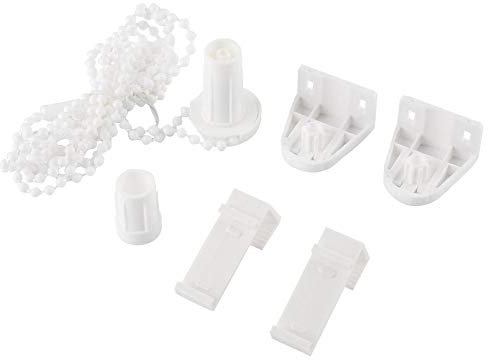 Roller Blind Fitting Repair Kit, 17mm Roller Blind Shade Clutch Bracket Side Pulley Chain Repair Fitting Kit Window Treatments
