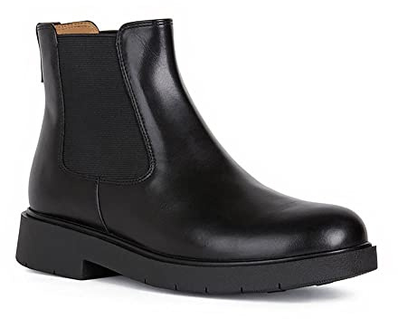 Geox D Spherica Ec1 C, Stivaletti Donna, Nero (Black C9999), 39 EU