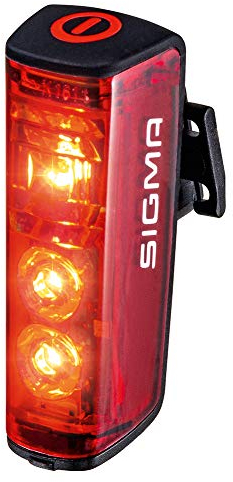 SIGMA Blaze Flash I Fanale posteriore per bicicletta a LED con visibilità di 500 m e funzione flash I Fanale posteriore con funzione di luce di stop