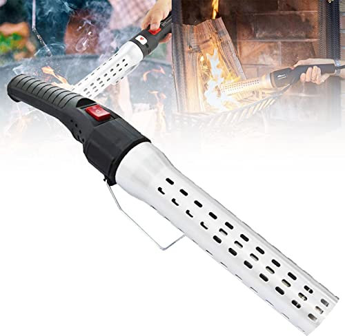 Encendedor Carbon Electrico, Multifunción Encendedor Barbacoa Hasta 650 ° C, Encienda Carbón o Leña Rápidamente, Herramienta de Barbacoa para Chimenea(Color:A)