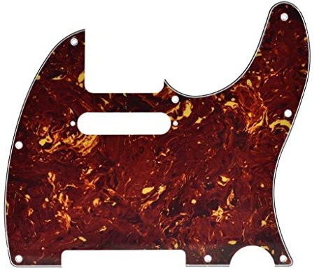 Dopro Tele Style Chitarra Pickguard TL Pick Guard con Pickup Montaggio Fori per Viti per Tele/Telecaster Vintage Tortoise