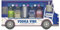 Vodka Vibes Truck, Gift Pack Contains 4x5cl Absolut Vodka Flavours and a branded shot glass, by Blue Tree Gifts