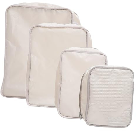LIFKOME Cubos De Embalaje Comprimibles para Viajes De Organizador De Maleta para Ropa y Accesorios Compresión para Empaque