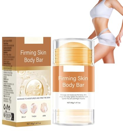 Firming Skin Body Bar-Skin Tightening Cream Hydrating For Arms,Thighs&Waist-Anti Cellulite Cream-Supports Skin Elasticity,Smooth Wrinkles&Moisturize-Skin Tightening&Firming lotion for Loose Skin,40g