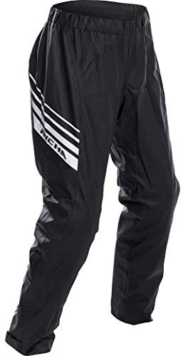 Richa Regenhose Damen und Herren wasserdicht Rain Stretch Regenhose schwarz L, Unisex, Multipurpose, Ganzjährig, Textil