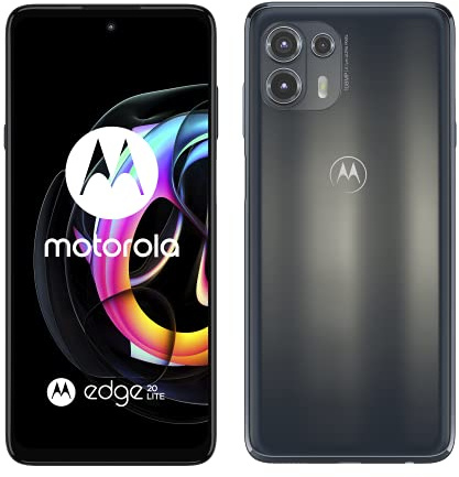 Motorola Edge 20 Lite 5G 6GB/128GB Graphitgrau (Electric Graphite) Dual SIM XT2139-1