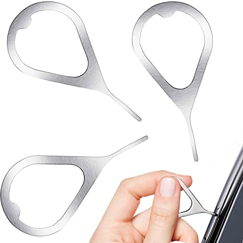 3 Stück SIM Karten Nadel, SIM Karten öffner Werkzeug zum Öffnen und Auswerfen von Stiften, Nadelöffner, Und Auswerfen Der SIM Tool, SIM Karten , Kompatibel Mit Samsung Galaxy smartphone,Uhrenketten