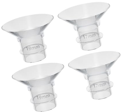 JOINPAYA Inserti Flangia in Silicone 17mm/19mm Accessori Ricambio per Tiralatte Indossabile Parti Seno Femminili